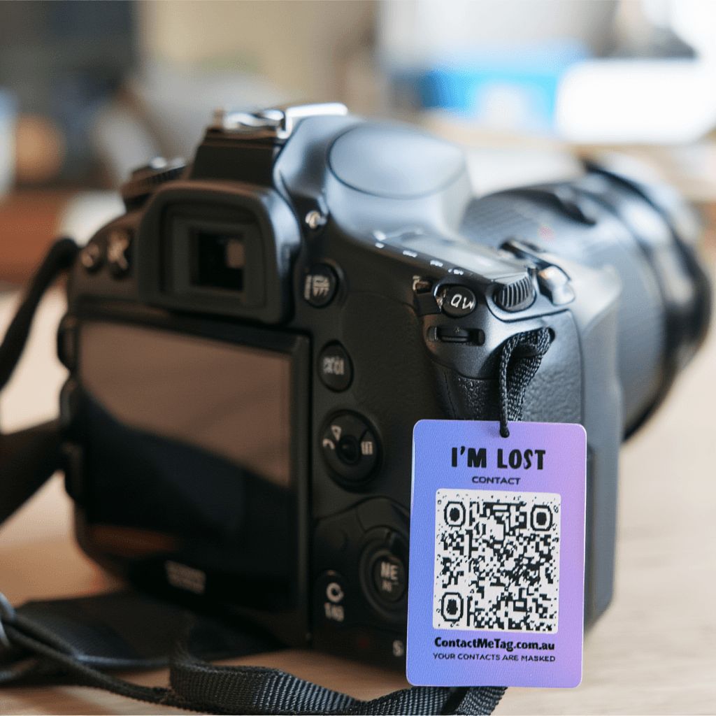I'M Lost QR Code Sticker — Laptop Tag view 11